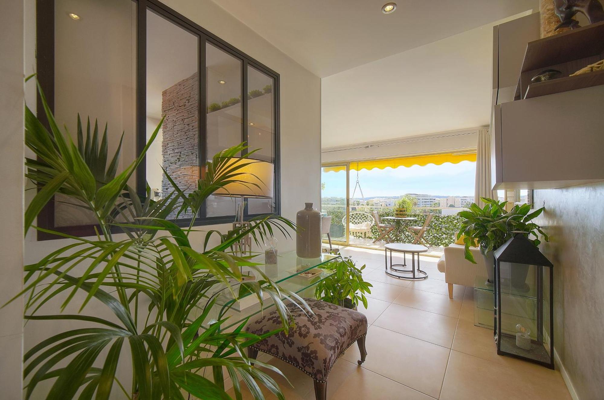Frgk "Etoile Du Sud Terrasse Vue Mer Palm Beach" Cannes Buitenkant foto