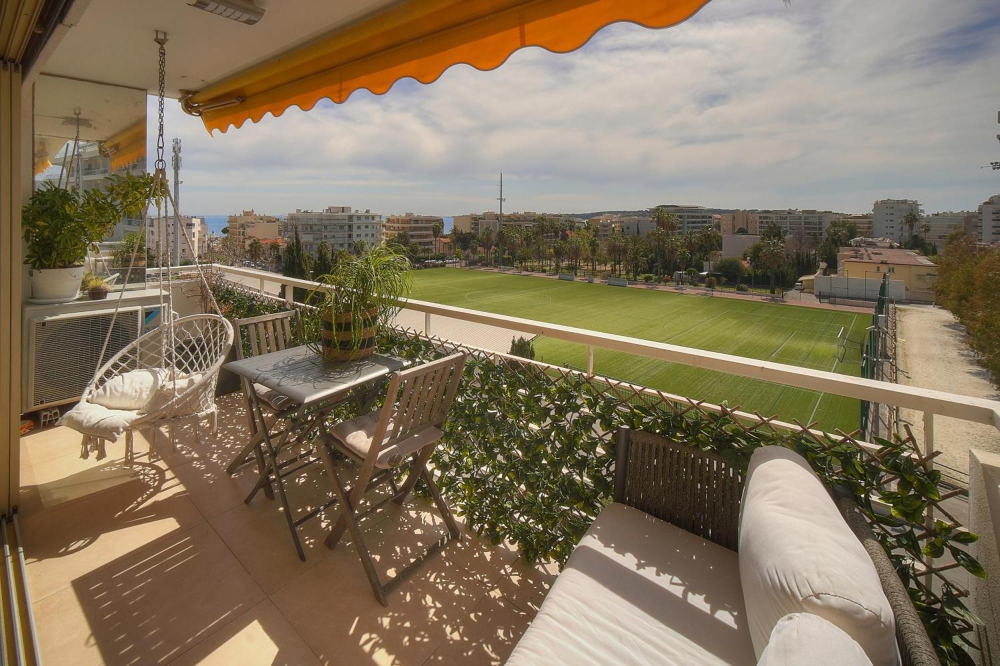 Frgk "Etoile Du Sud Terrasse Vue Mer Palm Beach" Cannes Buitenkant foto