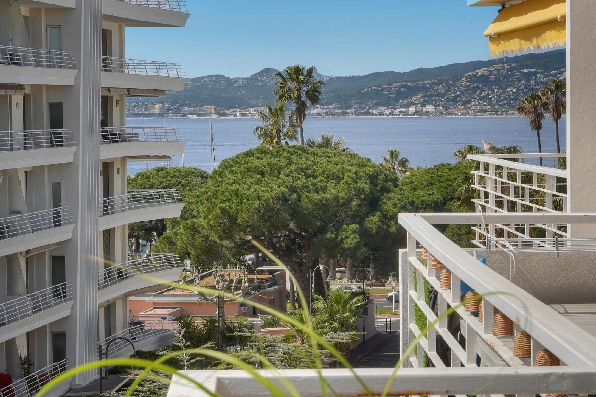Frgk "Etoile Du Sud Terrasse Vue Mer Palm Beach" Cannes Buitenkant foto